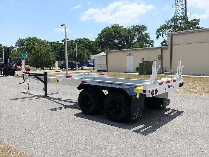 Used 2012 Brook Brothers PTB112-12KE TA EB Utility Pole Trailer - 74048