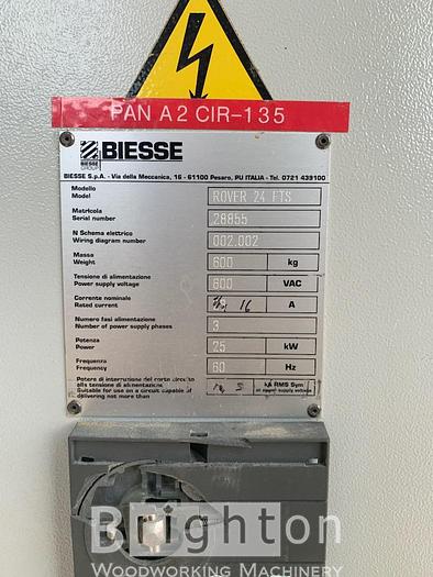 Used 2005 Biesse Rover 24 FTS used cnc machine #BM2382