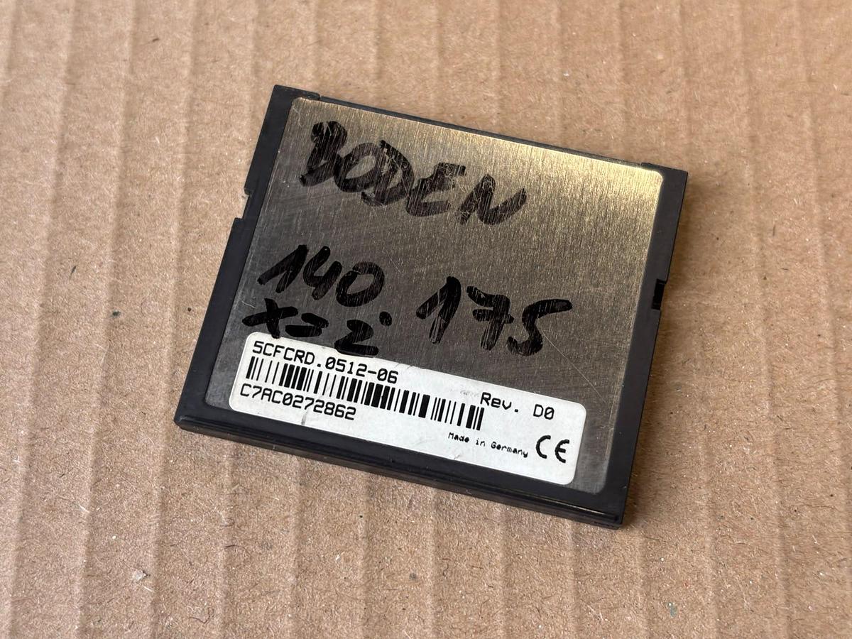 Gebraucht ca. 80 Stück Industrial Compact Flash Card - B&R SSD-C512M-02-0101