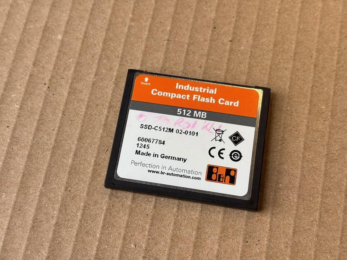 Gebraucht ca. 80 Stück Industrial Compact Flash Card - B&R SSD-C512M-02-0101