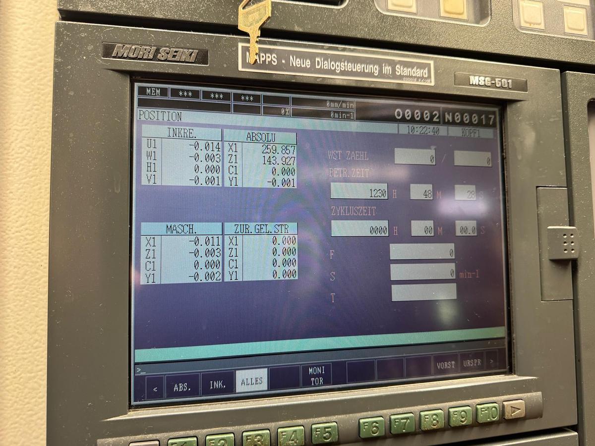 Gebraucht 2002 MORI SEIKI ZT 1000 Y