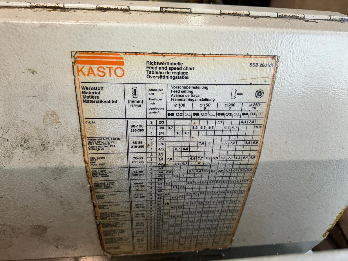 Gebraucht KASTO SBA 260 AU