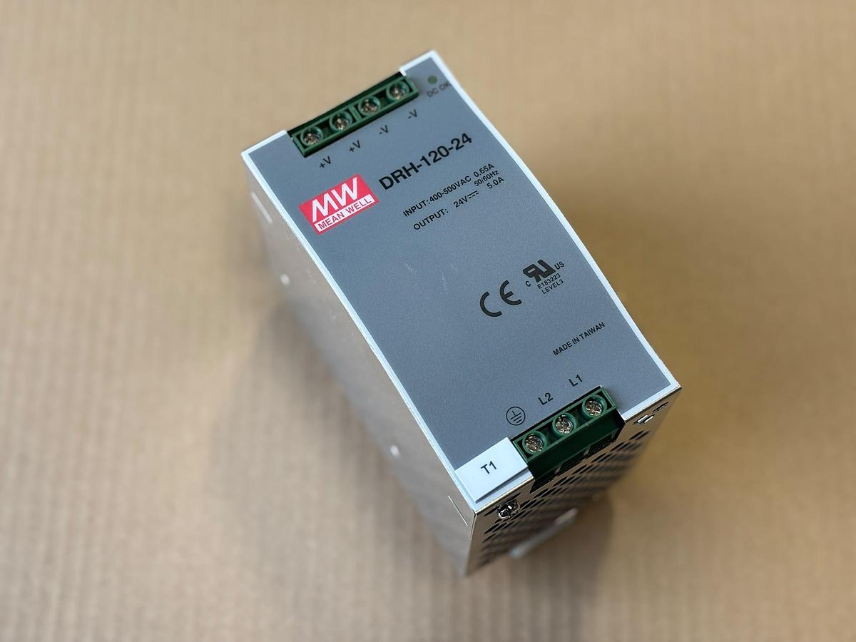Gebraucht 80 Stück Hutschienen Netzteile - MEAN WELL DRH-120-24