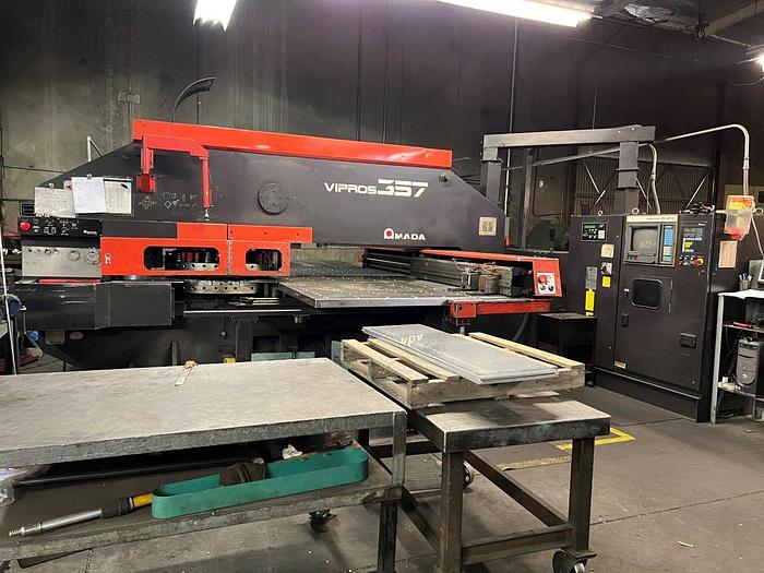 Used 1990 - 33 Ton Amada Vipros 357 CNC Turret Punch
