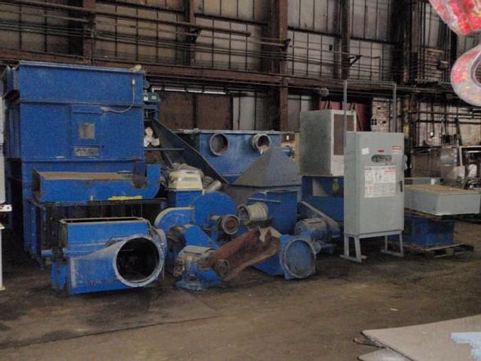Used 36" AIR CONVEYOR CORP PAPER SHREDDING SYSTEM