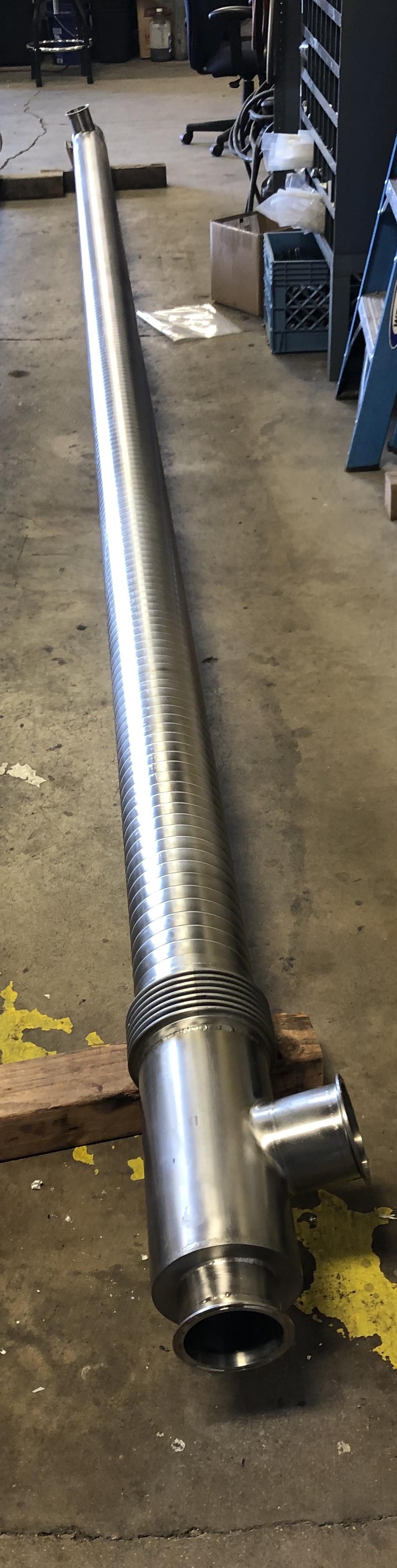 Used 20 SQ. FT. ALFA LAVAL SPIRAL HEAT TUBES