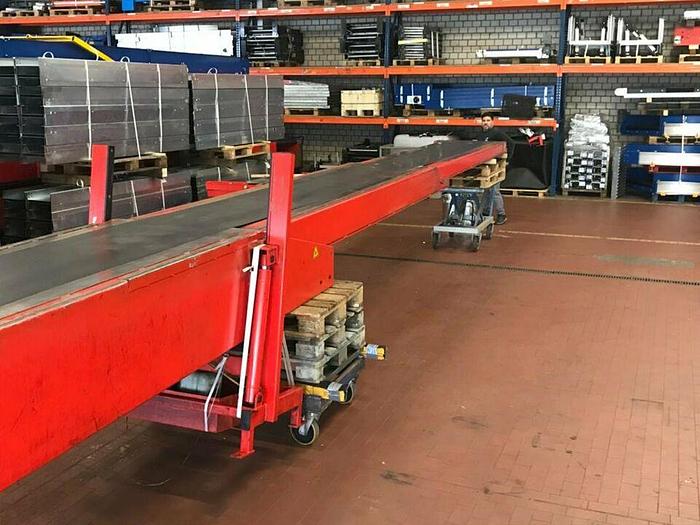 Gebraucht HERMANN SCHMIDT Teleskopförderer Förderband Transportband