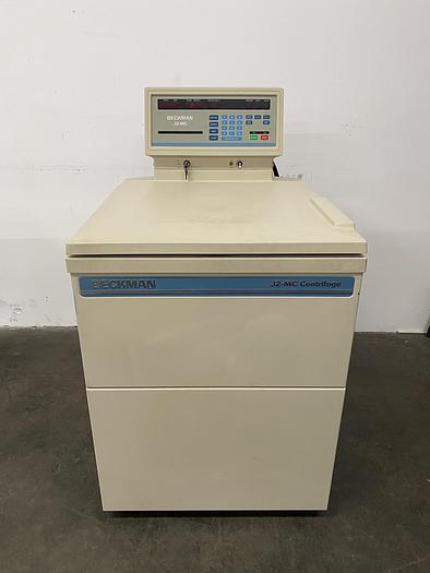 Used Beckman Coulter J2-MC Refrigerated Centrifuge w/ Piramoon FiberLite F8-4x1000y Rotor