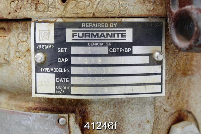 Used Teledyne Farris 3x2 Pressure Relief Valve #41246