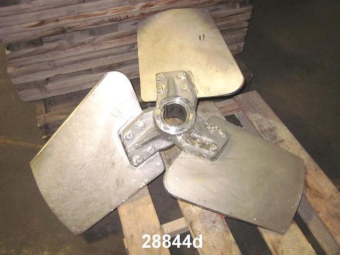 Used Lightnin 4VS50 Agitator Side Mount,  44" Propeller Diameter #28844