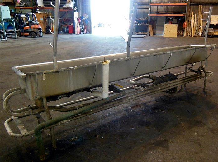 Used Tank, 110 Gallon, S/st, COP Tank, 5 HP, #S738605