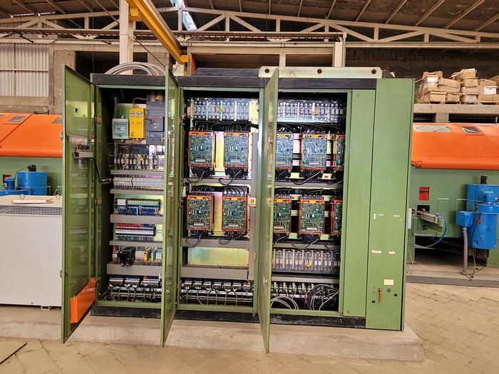 Usado MAQUINA TREFILADORA DE ACERO PLA STEEL NORD ELETTRONICA MODELO CARD RT 600/8 2017