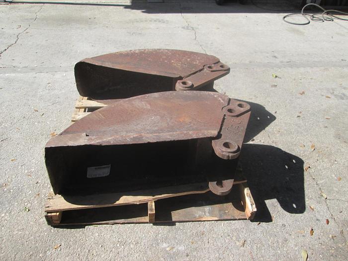 Used Backhoe Buckets and Grading Blade