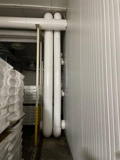 Used Advanced Systems Tray IQF Fluidized Tunnel Freezer, Md #586