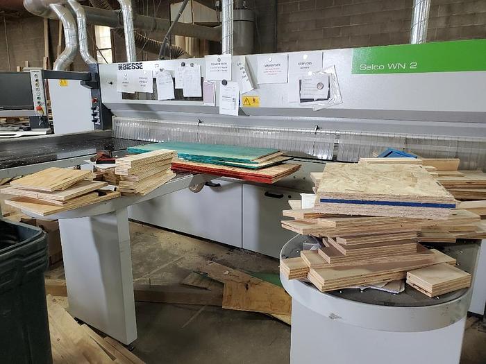 Used Selco 2021, Model WN 250 3800/3800 Horizontal Beam Panel Saw, 3 Phase, Available Immediately