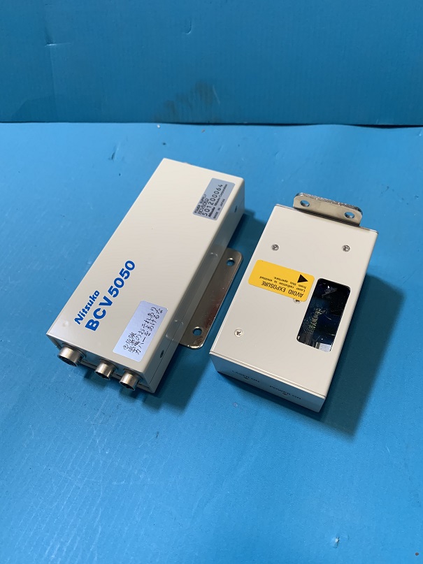 Used Nitsuko bar code scanner bcr 2600 plus power supply bcv5050