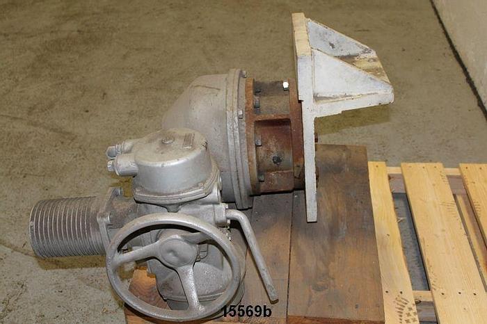 Used Auma SAH12-26B Electric Felt Tensioner, 6/1 Ratio, Torque Rating 23-88, Output Rpm 26 #15569