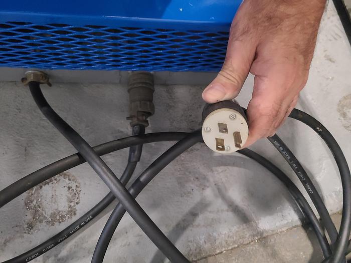 Used Branson Hot Alkaline Cleaner with Westinghouse 1 Kw Generator