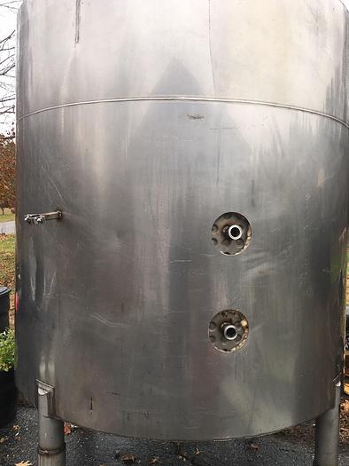 Used Tank, 1,000 Gallon, S/st, Jkt, 70" x 106" #A742580