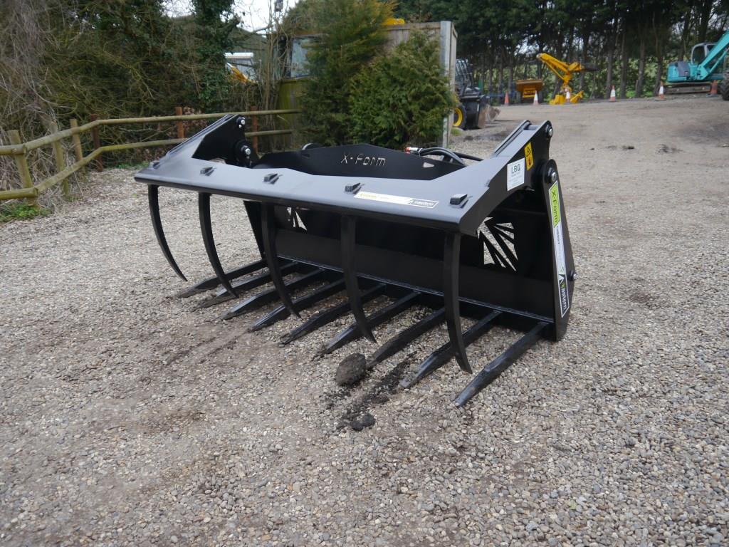 Used Eastern Attachments JCB Q-Fit Muck Grab