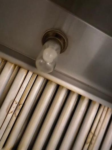 Used EXHAUST HOOD NFPA #96 STAINLESS STEEL, ROOF FAN, FIRE EXTINGUISHING SYSTEM 856C
