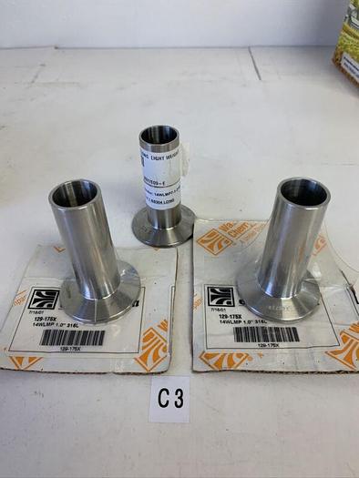 Waukesha Cherry-Burrell 129-175X 14WLMP 1”316L Lot Of 3 (2 In Factory Packaging)