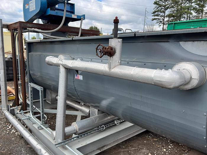 Used 36" X 144" SCOTT TENDER BLEND MIXER / HEATER - S/S - JACKETED