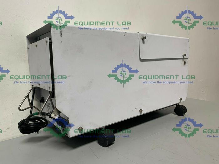 Used Edwards EXM30 Rotary Vane Vacuum Pump w/ Soundproof Enclosure 220/240V