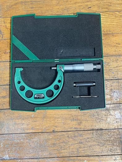 Used Insize #3203-3A OUTSIDE MICROMETER, 2 - 3 x 0.0001" 
