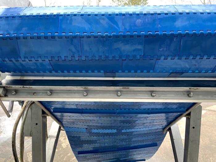 Used INCLINED CONVEYOR BELT – 2450MM X 600MM
