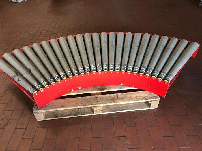 Gebraucht BUDDE Rollenbahn Kurve 90°