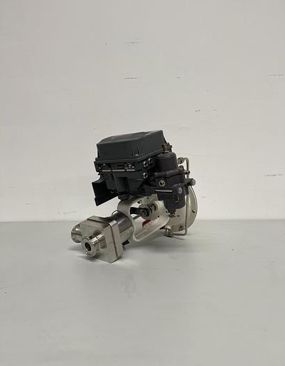 Used Fisher / Baumann 32-84041SA 316L Control Valve + Fieldvue DVC6010F Positioner