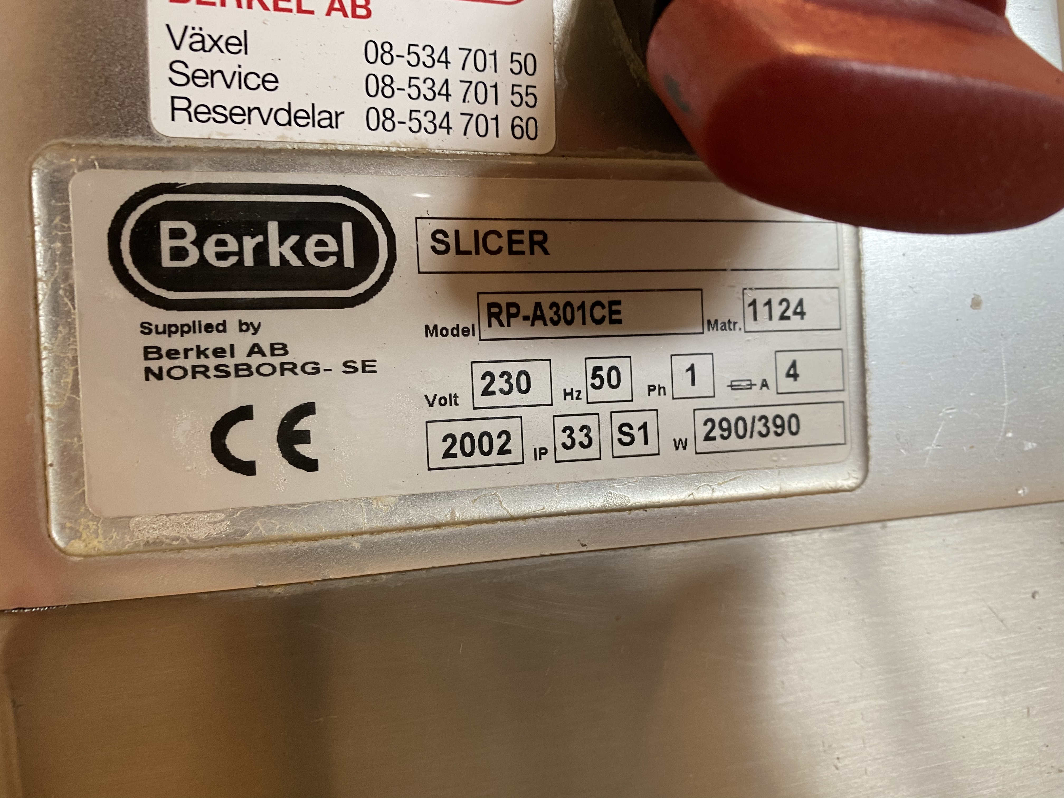 Begagnad 2002 Berkel RP-A301CE