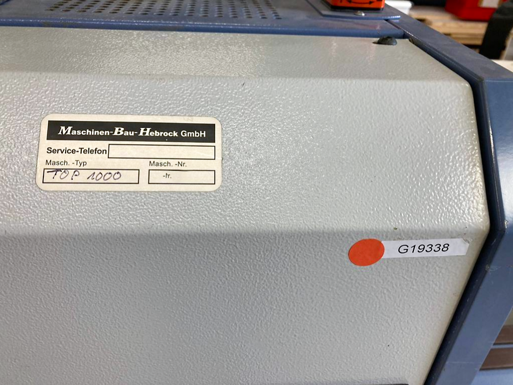 Used Hebrock Top 1000 - Edgebanding - 2014