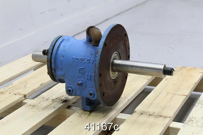 Used Goulds 3196 MT Pump Power End, Ductile Iron #41167
