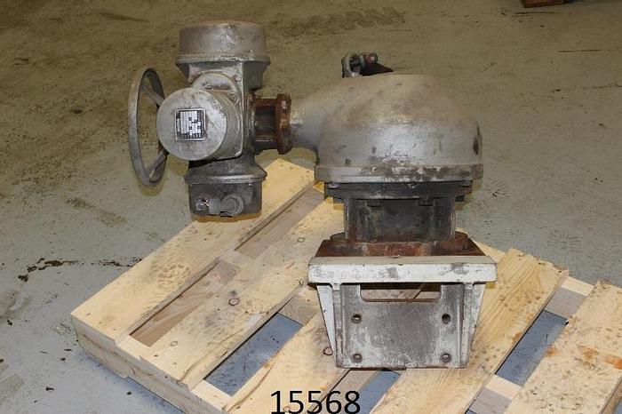 Used Auma GK25.1 Electric Felt Tensioner, 6/1 Ratio #15568