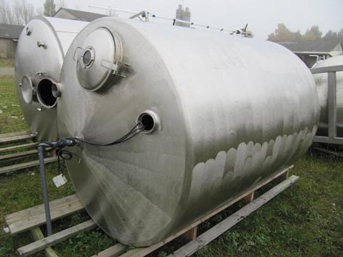 Used 8 m3 rustfri tank.