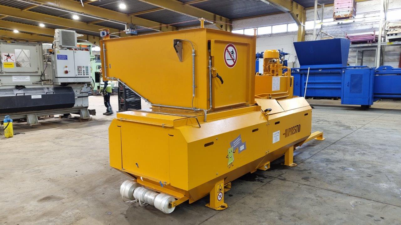Used Ballenpresse Presto CC 20 M, Baujahr 2016, Presskraft 20 t