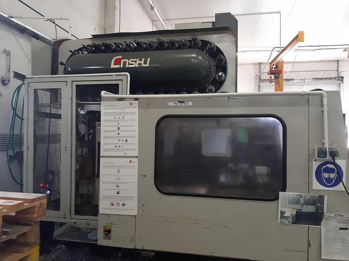 Used BRUGT VERTIKALT BEARBEJDNINGSCENTER FABRIKAT ENSHU, MODEL EV 650