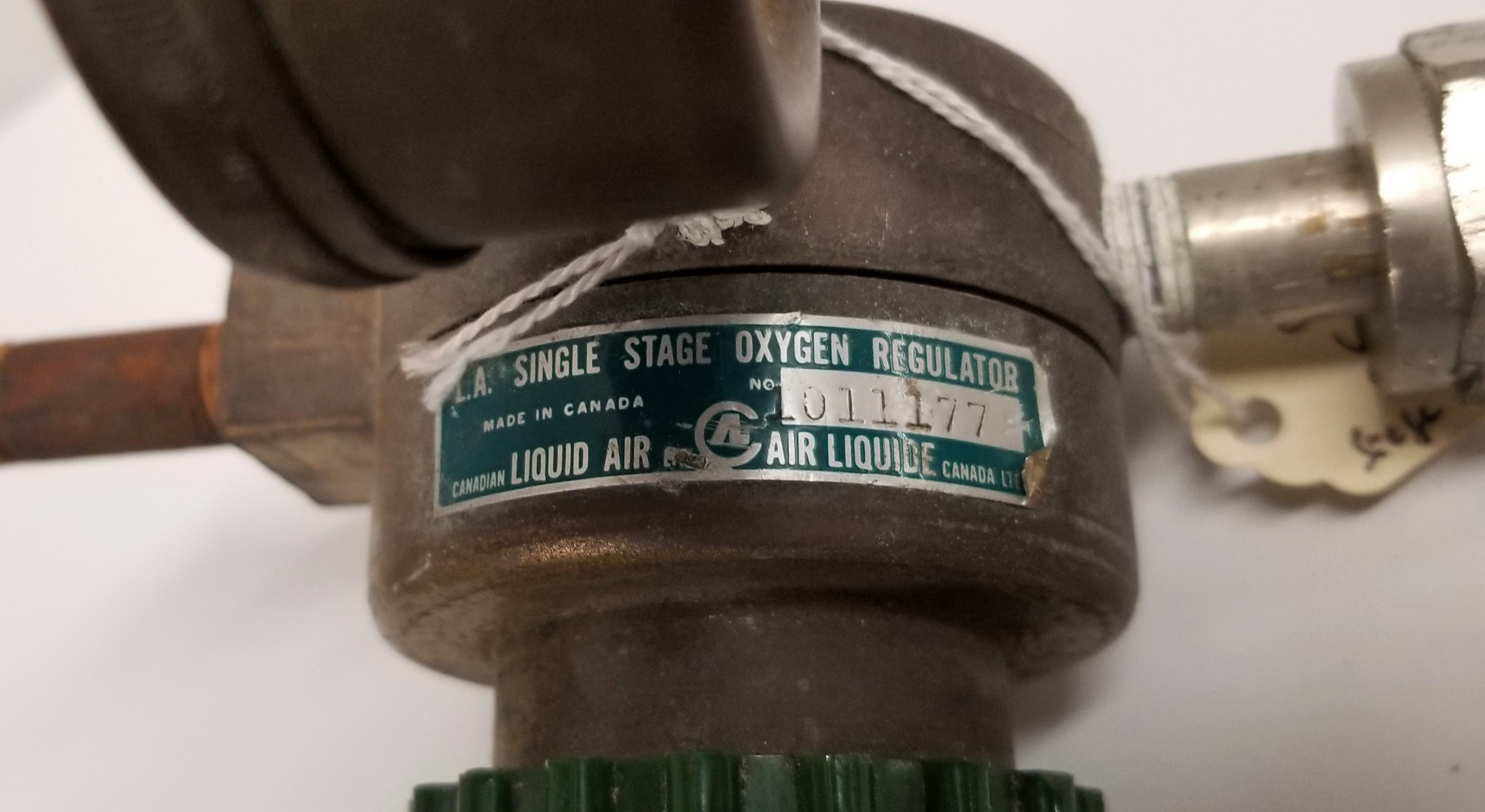 Used Air Liquide 110-1601 O2 Regulator - CGA 540