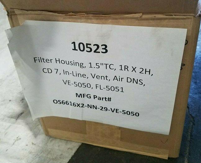 Pharmaceutical Filter Housing FL-5051 Stainless Steel NEW