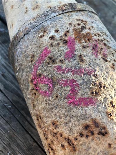 Used 6-1/2" x 29" Chisel Style Drill Bit