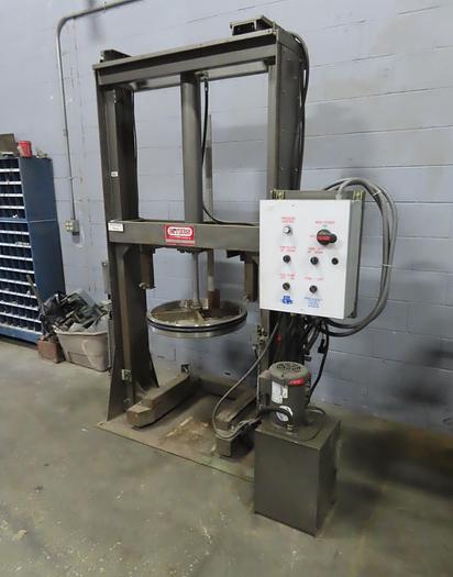 Used MYERS HYDRAULIC RAM DISCHARGE PRESS