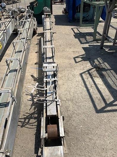 Used Golden State Magnetic Incline Can Conveyor