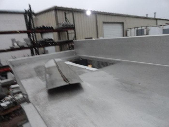 Used Stainless Steel Feed Pan for Grinder