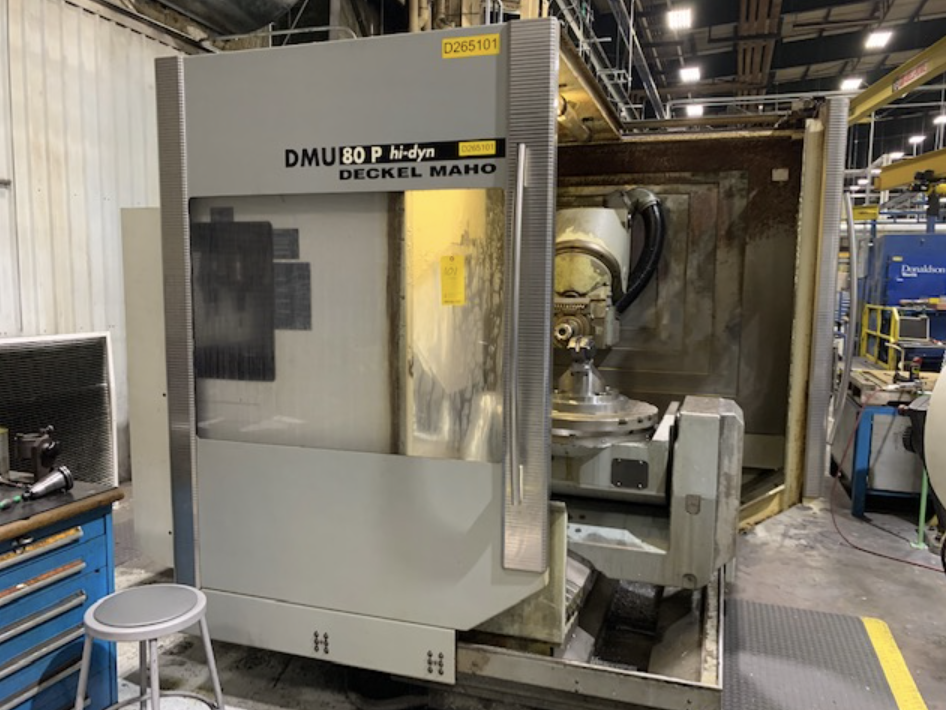 Used DECKEL MAHO DMU 80