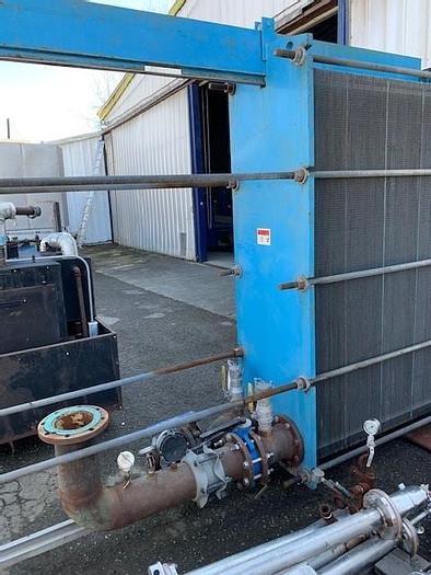 Used 2007 Tranter SuperChange GXD Series Plate Heat Exchanger GXD-091-H-5-NP-340