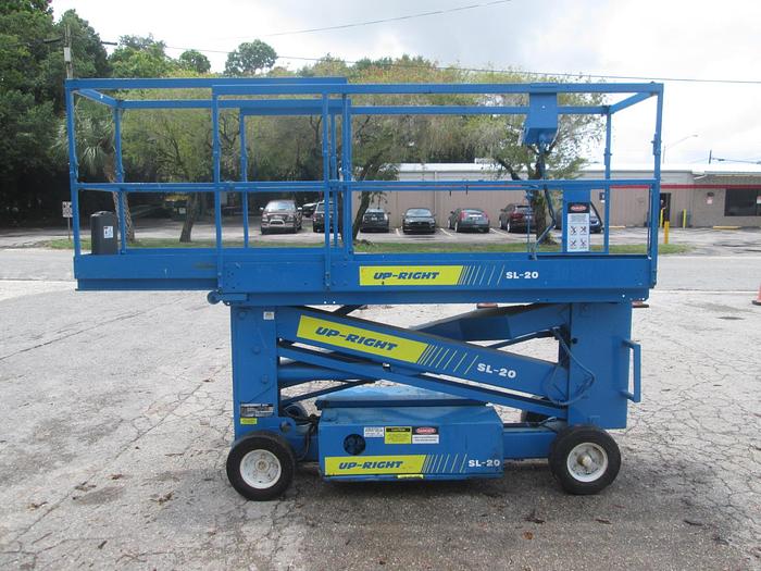 Used Up-Right SL20 Motorized Man Lift