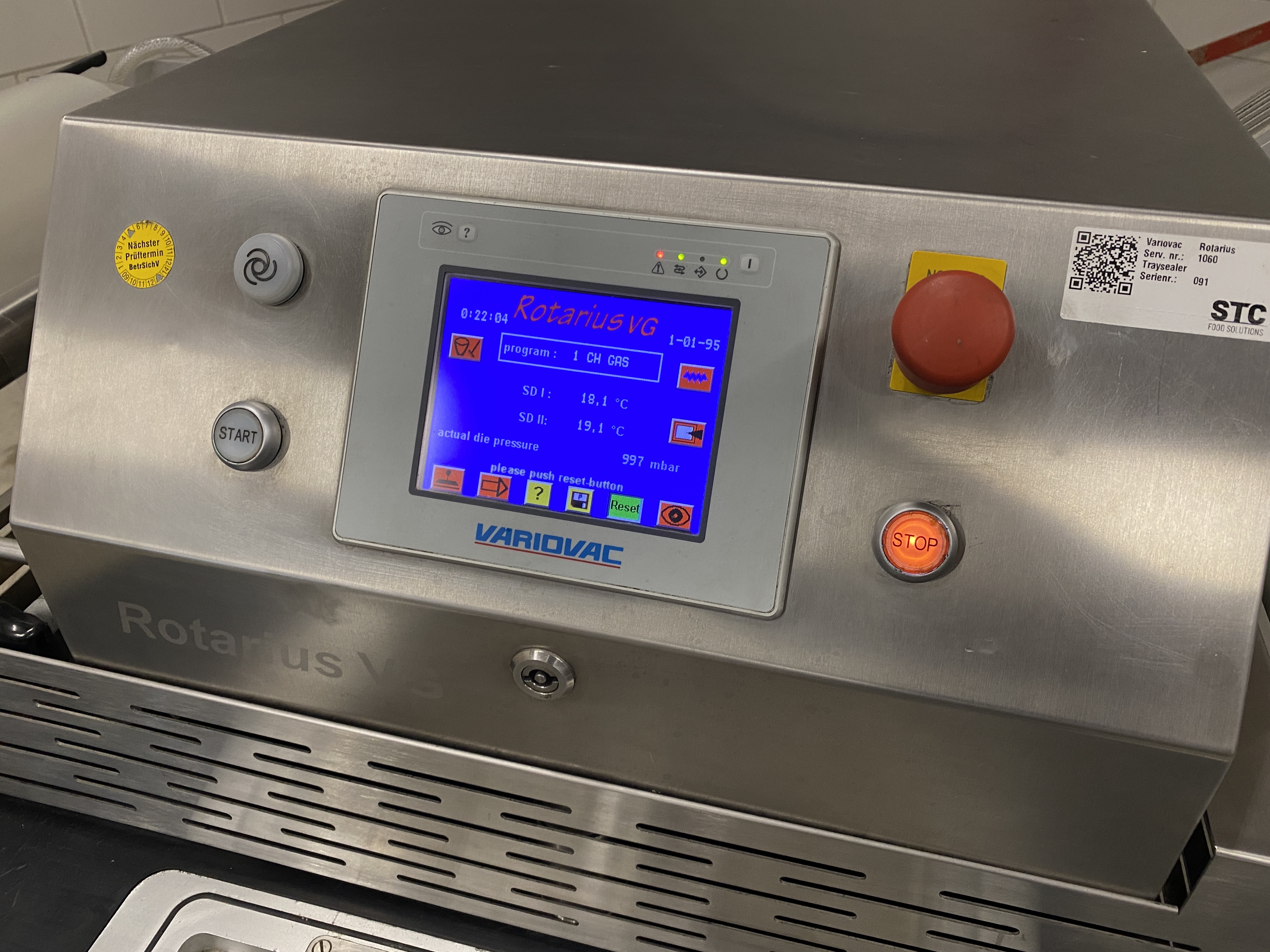 Used Variovac Rotarius