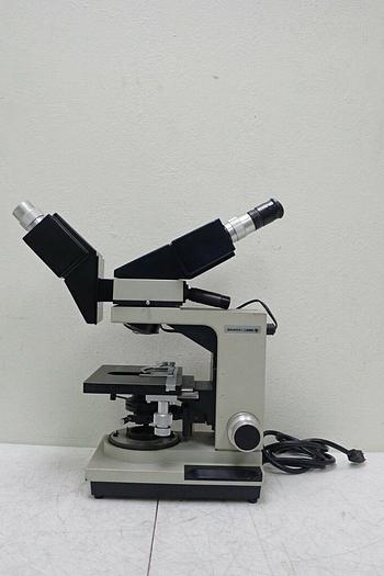Used Bausch & Lomb 31-32-14 Balplan Microscope w/ (2) 10X WF Eyepieces, Condenser